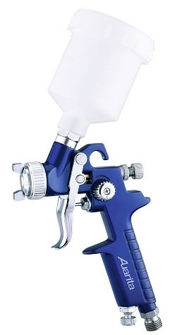 Краскопульт Auarita H-2000P, 1.0mm, HVLP (310-370л/мин, 2бар, пятно 240-270мм, 0.6л)