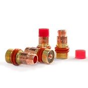 держатель цанги gaslens d.1.6 (tig17-18-26) для прозрачных сопел в магазине Евротек Держатель цанги GasLens d.1.6 (TIG17-18-26) для прозрачных сопел