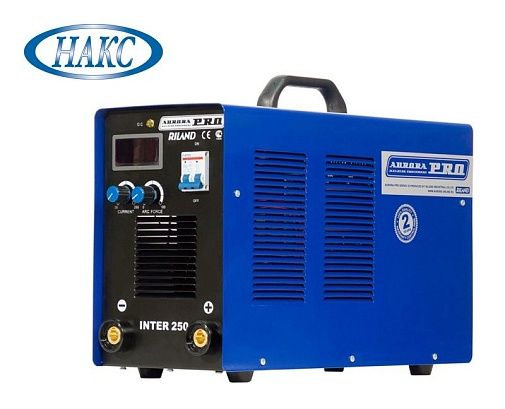 сварочный инвертор aurorapro inter 250 + сертификат накс в магазине Евротек Сварочный инвертор AuroraPRO INTER 250 + Сертификат НАКС