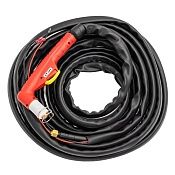 плазменный резак aurora lt141 с прямым подключением m16x1,5 12м hf поджиг в магазине Евротек Плазменный резак Aurora LT141 с прямым подключением M16x1,5 12м HF поджиг