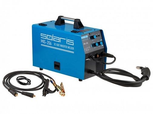 сварочный полуавтомат solaris mig-206 в магазине Евротек Сварочный полуавтомат Solaris MIG-206