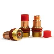 держатель цанги gaslens d.3.2 (tig17-18-26) для прозрачных сопел в магазине Евротек Держатель цанги GasLens d.3.2 (TIG17-18-26) для прозрачных сопел
