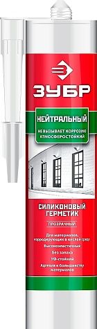 Герметик нейтральный ЗУБР «ЭКСПЕРТ» 280 мл